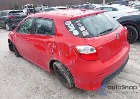 2009 Toyota Matrix S z USA, uszkodzony, nr VIN 2T1LE40E19C008645